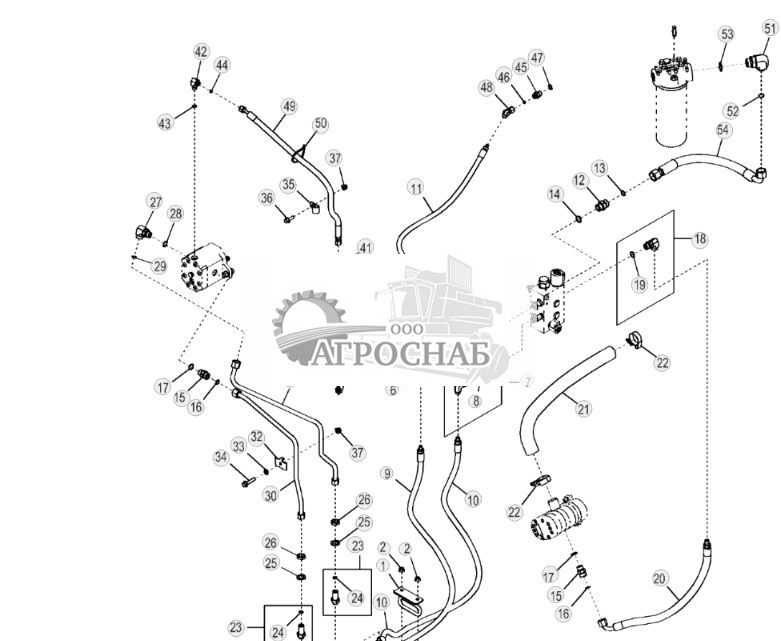 Шланги мотора привода вентилятора - ST3385 297.jpg